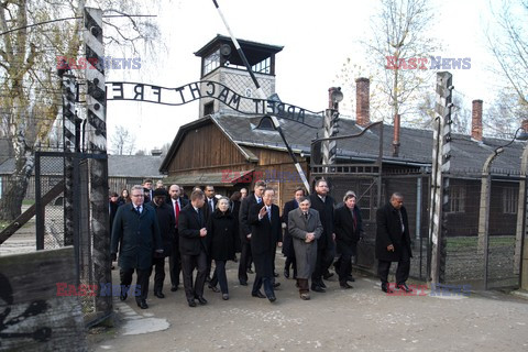 Sekretarz Generalny ONZ w w Muzeum Auschwitz - Birkenau