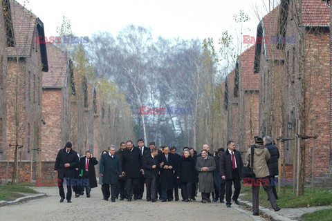 Sekretarz Generalny ONZ w w Muzeum Auschwitz - Birkenau