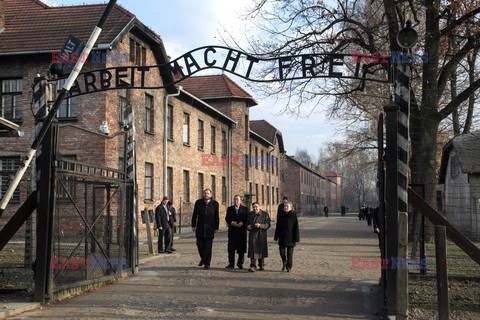 Sekretarz Generalny ONZ w w Muzeum Auschwitz - Birkenau