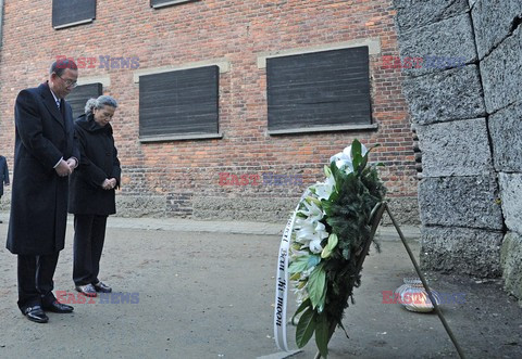 Sekretarz Generalny ONZ w w Muzeum Auschwitz - Birkenau