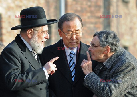 Sekretarz Generalny ONZ w w Muzeum Auschwitz - Birkenau