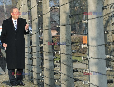 Sekretarz Generalny ONZ w w Muzeum Auschwitz - Birkenau