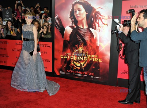 Premiera filmu The Hunger Games: Catching Fire w Los Angeles