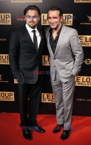 Premiere of film The Wolf of Wall Street in Paris