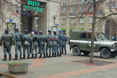 Happening IPNu z okazji rocznicy stanu wojennego