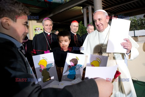 Papież Franciszek z wizytą w rzymskim szpitalu dziecięcym