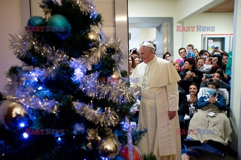 Papież Franciszek z wizytą w rzymskim szpitalu dziecięcym