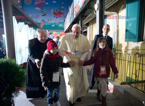 Papież Franciszek z wizytą w rzymskim szpitalu dziecięcym