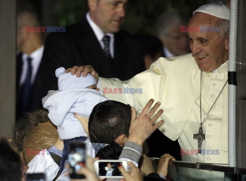 Papież Franciszek z wizytą w rzymskim szpitalu dziecięcym