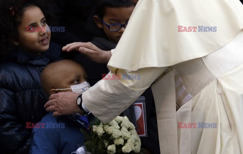 Papież Franciszek z wizytą w rzymskim szpitalu dziecięcym