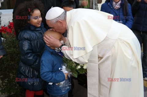 Papież Franciszek z wizytą w rzymskim szpitalu dziecięcym