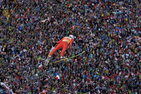 Ski jumping tournament in Innsbruck