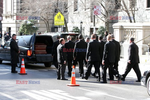 Phillip Seymour Hoffman's funeral 