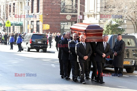 Phillip Seymour Hoffman's funeral 