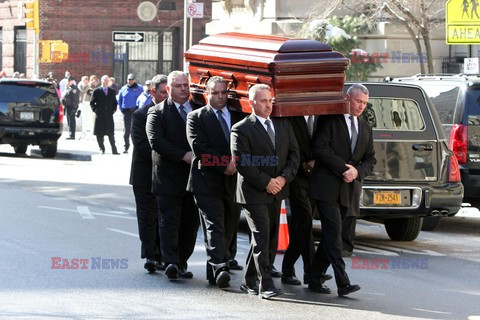 Phillip Seymour Hoffman's funeral 