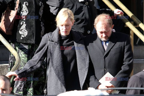 Phillip Seymour Hoffman's funeral 