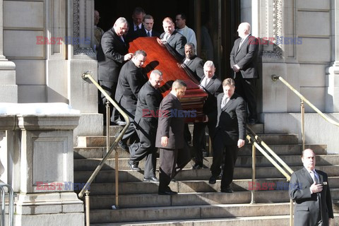 Phillip Seymour Hoffman's funeral 