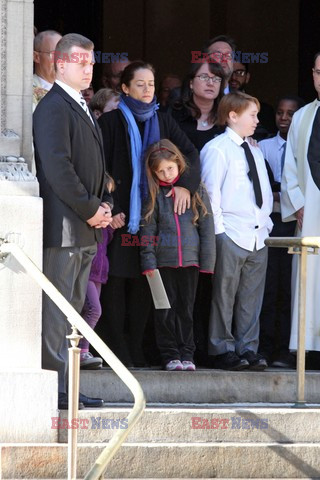 Phillip Seymour Hoffman's funeral 