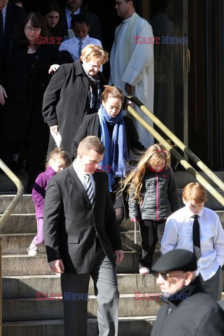 Phillip Seymour Hoffman's funeral 