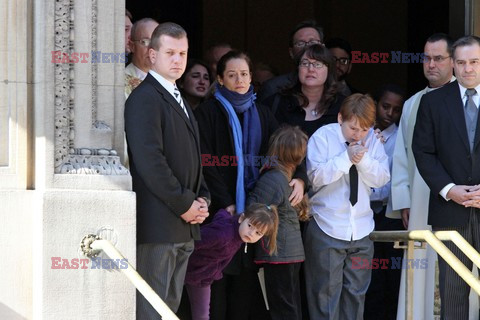 Phillip Seymour Hoffman's funeral 