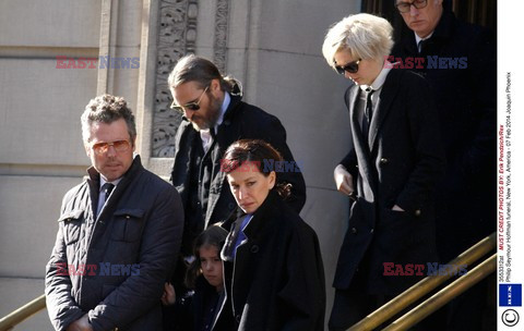 Phillip Seymour Hoffman's funeral 