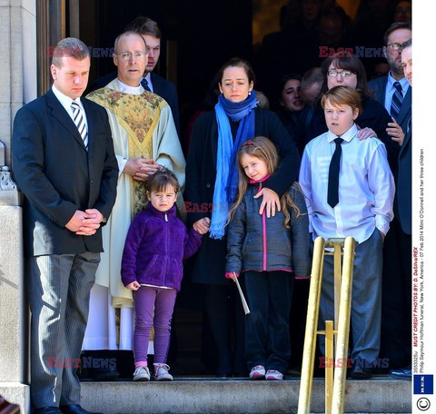 Phillip Seymour Hoffman's funeral 