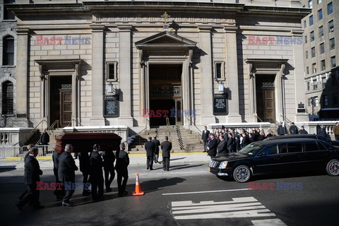 Phillip Seymour Hoffman's funeral 