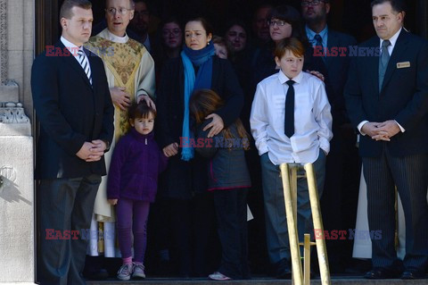 Phillip Seymour Hoffman's funeral 