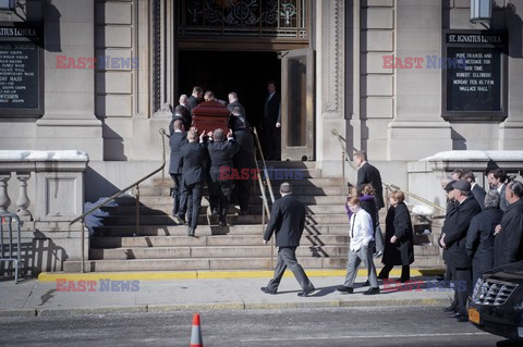 Phillip Seymour Hoffman's funeral 