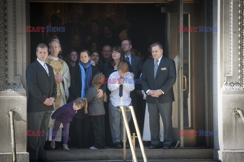 Phillip Seymour Hoffman's funeral 