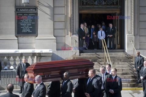 Phillip Seymour Hoffman's funeral 