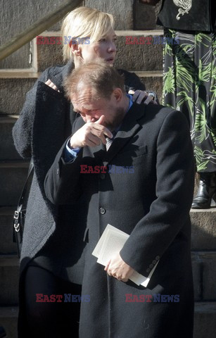 Phillip Seymour Hoffman's funeral 