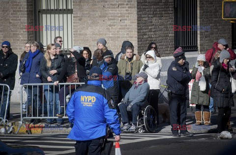 Phillip Seymour Hoffman's funeral 