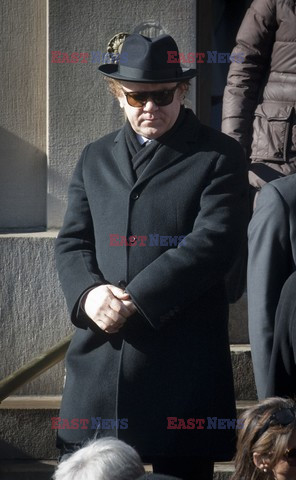 Phillip Seymour Hoffman's funeral 