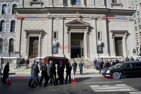 Phillip Seymour Hoffman's funeral 