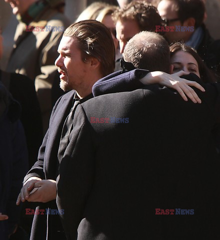 Phillip Seymour Hoffman's funeral 