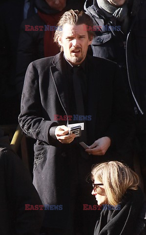 Phillip Seymour Hoffman's funeral 