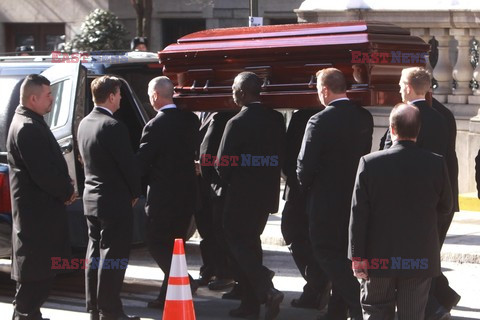 Phillip Seymour Hoffman's funeral 