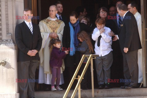 Phillip Seymour Hoffman's funeral 