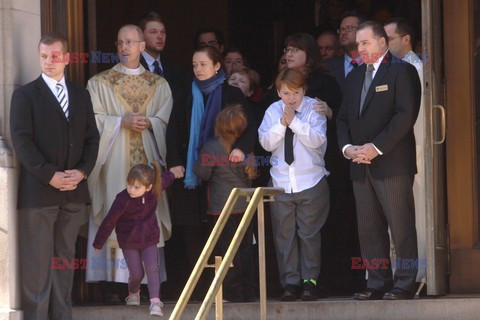 Phillip Seymour Hoffman's funeral 