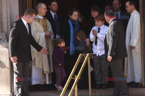 Phillip Seymour Hoffman's funeral 