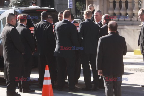 Phillip Seymour Hoffman's funeral 