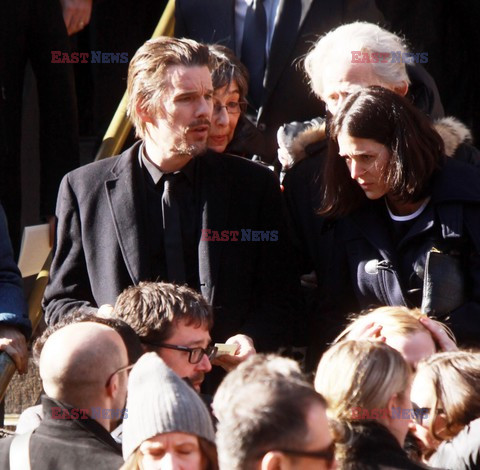 Phillip Seymour Hoffman's funeral 