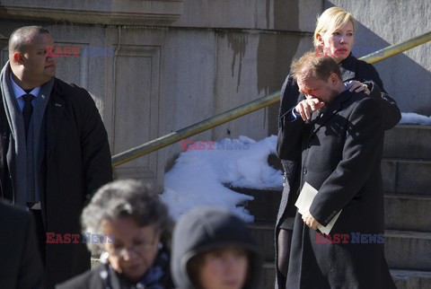 Phillip Seymour Hoffman's funeral 