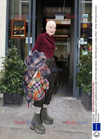 Vivienne Westwood PETA Campaign Launch 