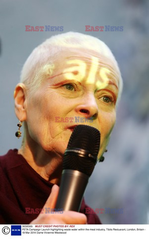 Vivienne Westwood PETA Campaign Launch 