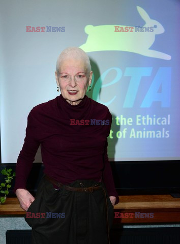 Vivienne Westwood PETA Campaign Launch 