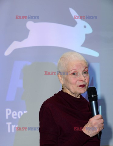 Vivienne Westwood PETA Campaign Launch 