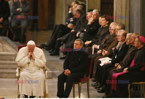 Papież Franciszek na spotkaniu Fundacji Libera