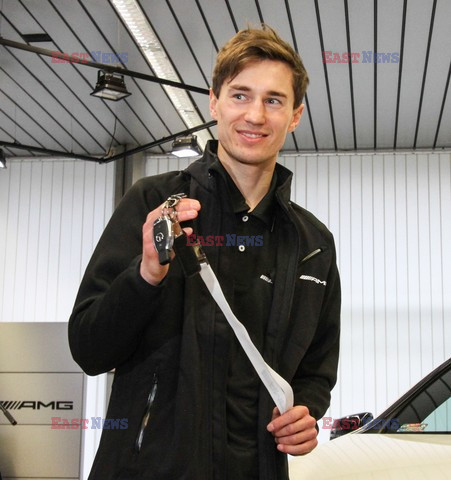 Kamil Stoch oficjalnym partnerem Mercedesa